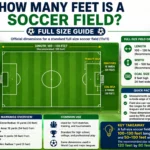 how many feet is a soccer field