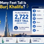 How Many Feet Tall Is the Burj Khalifa?