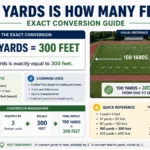 100 yards is how many feet