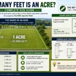 how many feet is an acre?
