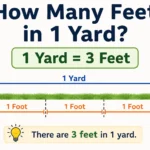how many feet in 1 yard