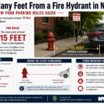 how many feet from fire hydrant nyc