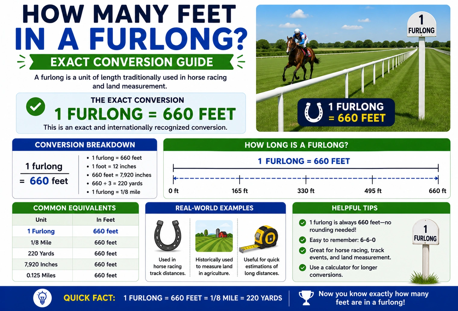 how many feet in a furlong
