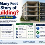 how many feet in a story of a building
