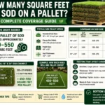 how many square feet of sod are on a pallet