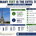 how many feet is the eiffel tower