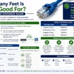 how many feet is cat6 good for