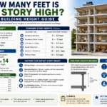 how many feet is a story high