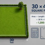 30x40 how many square feet