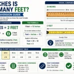 24 inch is how many feet