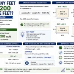 How Many Feet Is 1200 Square Feet