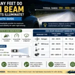 How Many Feet Do High Beam Headlights Illuminate