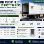 how many cubic feet are in a 53 foot trailer