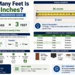 how many feet is 36