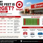 how many square feet is Target