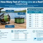 How Many Feet of Fishing Line on a Reel