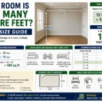 12x15 room is how many square feet